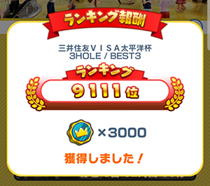 みんゴルコンペ参戦中のイメージ画像